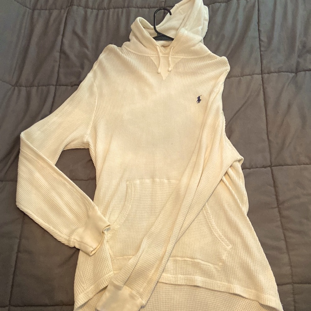 Polo Ralph Lauren Mens Thermal Hooded Sweatshirt Large